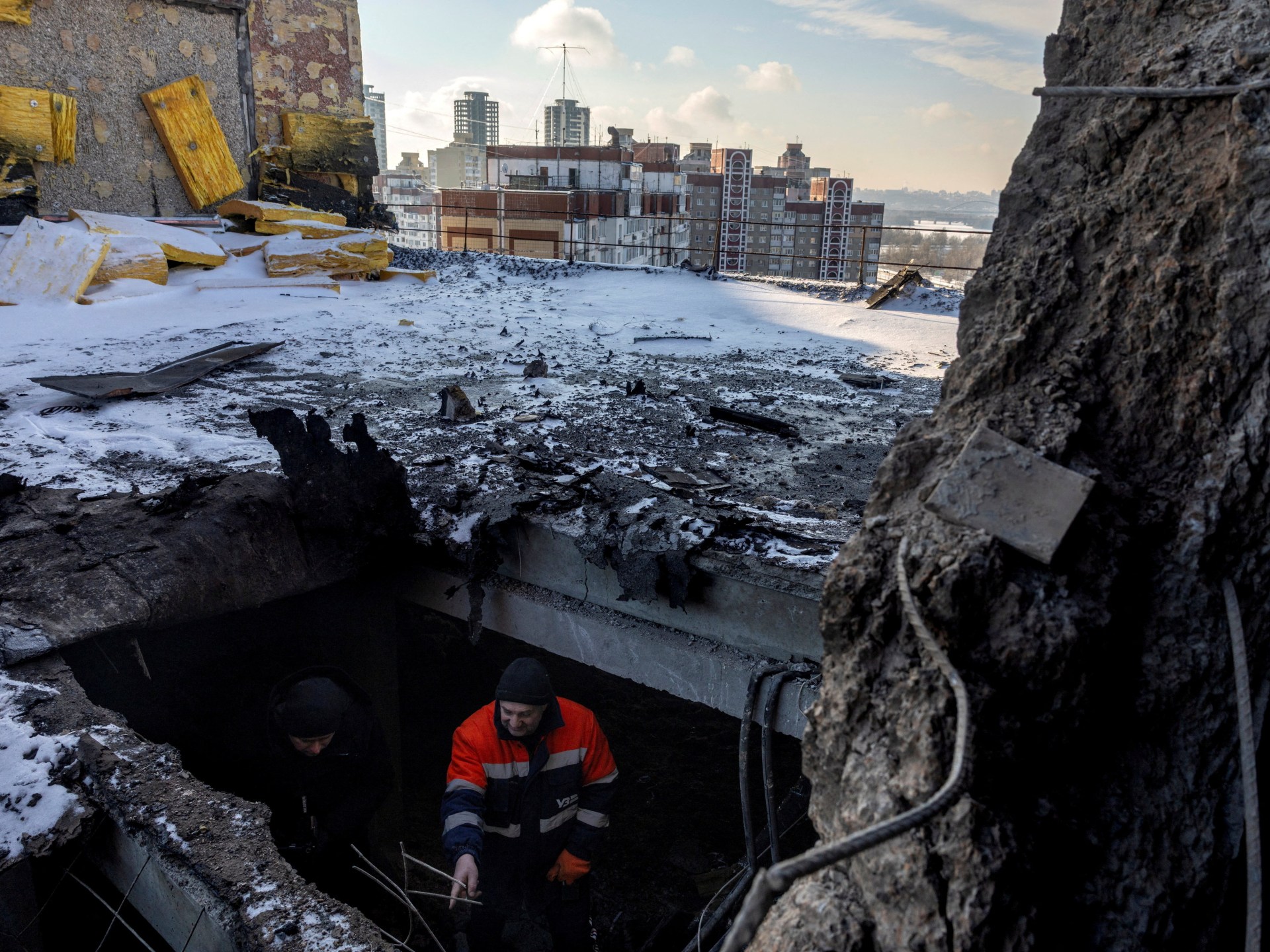 Russia-Ukraine war: List of key events, day 1,417 | Russia-Ukraine war News 2026 01 10T151620Z 189093564 RC2CYIAIEGD6 RTRMADP 3 UKRAINE CRISIS COLD KYIV 1768085545.jpg