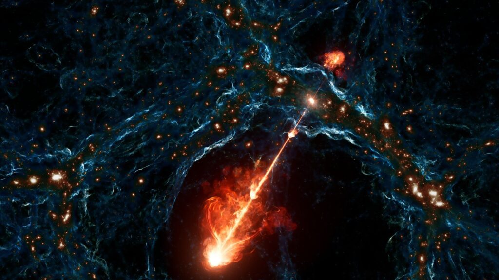 Meet Porphyrion, the largest pair of black hole jets ever seen 091724 Lg Black Hole Jet Feat.jpg