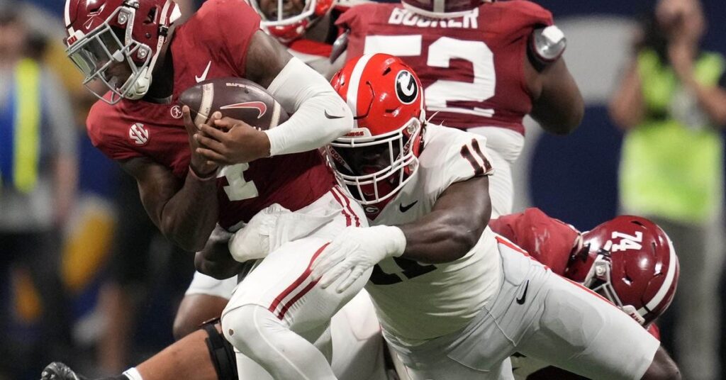 Concerns for Alabama and Georgia, Jackson Arnold career trajectory in Week 5 spotlight 12631494.jpg