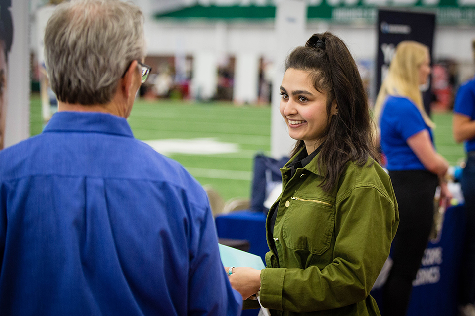 Career Services offering networking events, professional development opportunities for students during fall semester 240911career Day Fall2022 Ar0614.jpg
