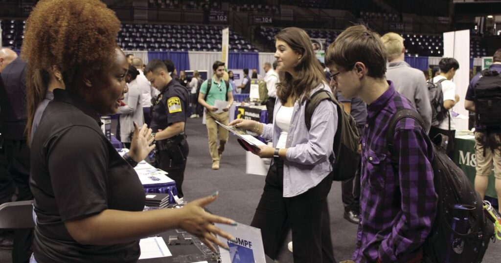 Career Seekers: UConn students pack Gampel for fair | News 66ec8736be1cd.image .jpg