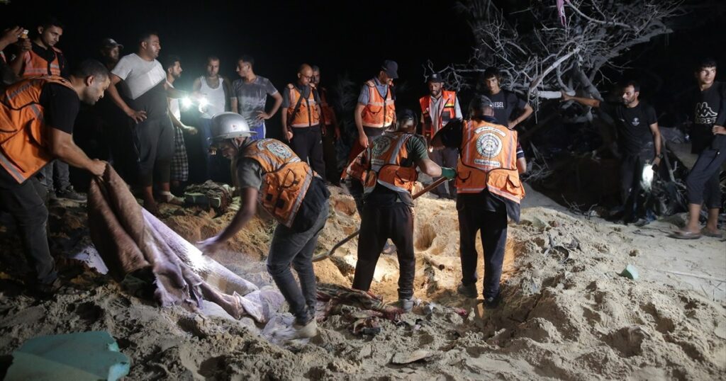 Aa 20240910 35606209 35606205 Israeli Airstrike On A Tent Encampment In Gaza Kills Several Palestini.jpeg