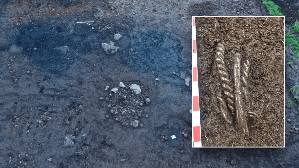 Viking treasure uncovered by archaeologists 1,000 years later Norway Viking Treasure 1.png