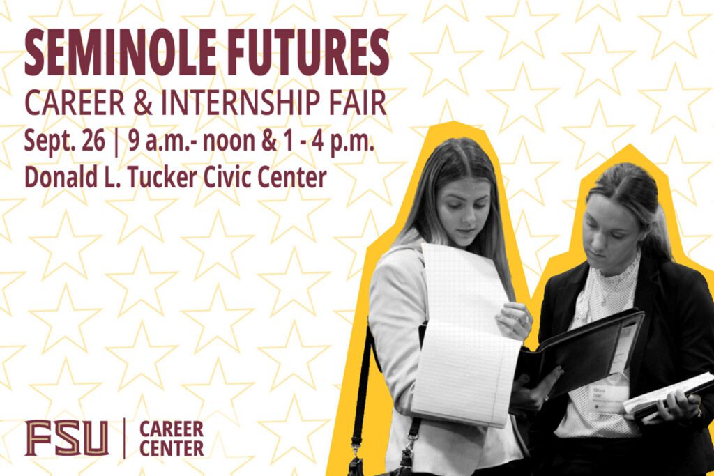 FSU Career Center to host more than 160 employers at Seminole Futures Career Fair Seminolefutures Fall2024.jpg