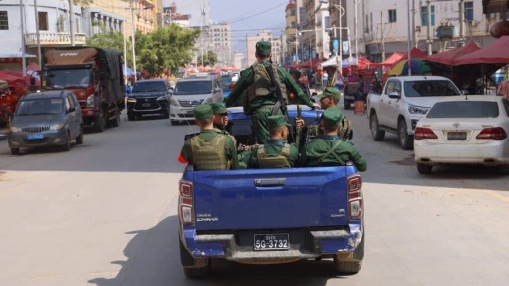 Soldiers From The Myanmar National Democratic Alliance Army A Kokang Ethnic Armed Organization Drive.jpeg