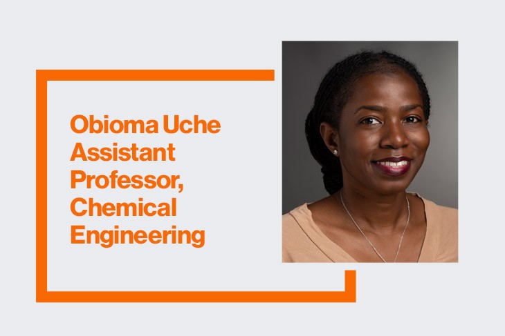 Chemical engineering faculty member receives NSF Early Career award Web Uche 91924.jpg