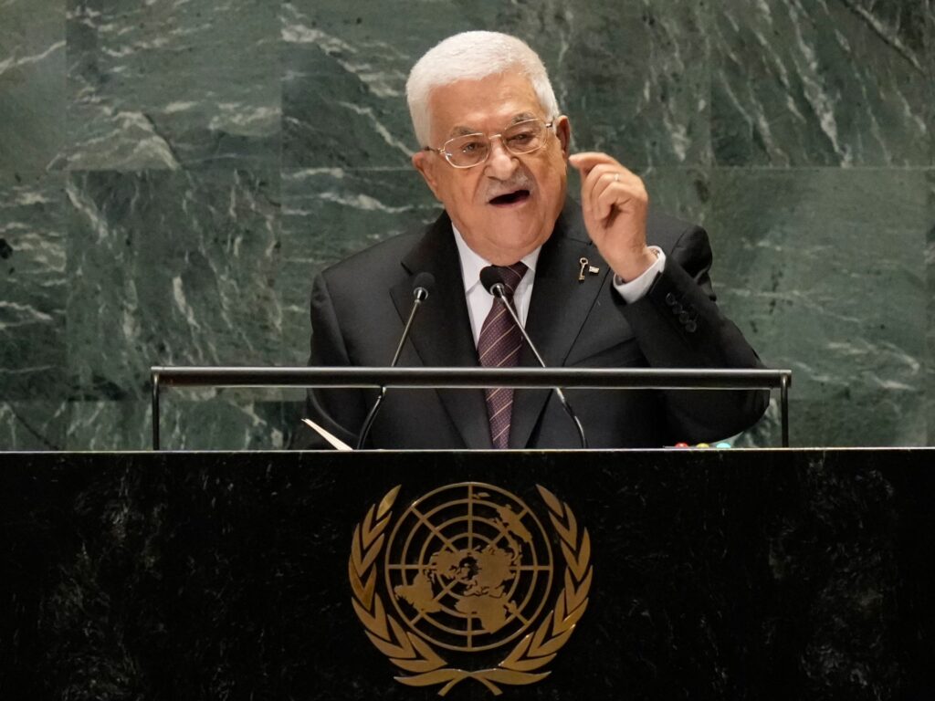Abbas slams US’s diplomatic support for Israel’s war on Gaza in UN speech | Israel-Palestine conflict News Abbas 1727371475.jpg