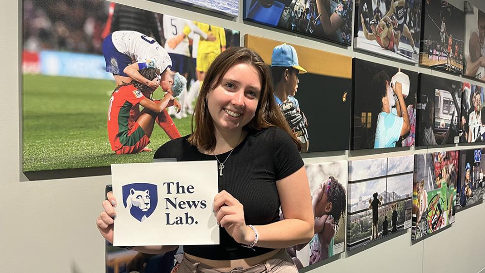 Bellisario College student builds journalism career one meeting at a time Arianna Eichhof Bellisario College 2024.jpeg