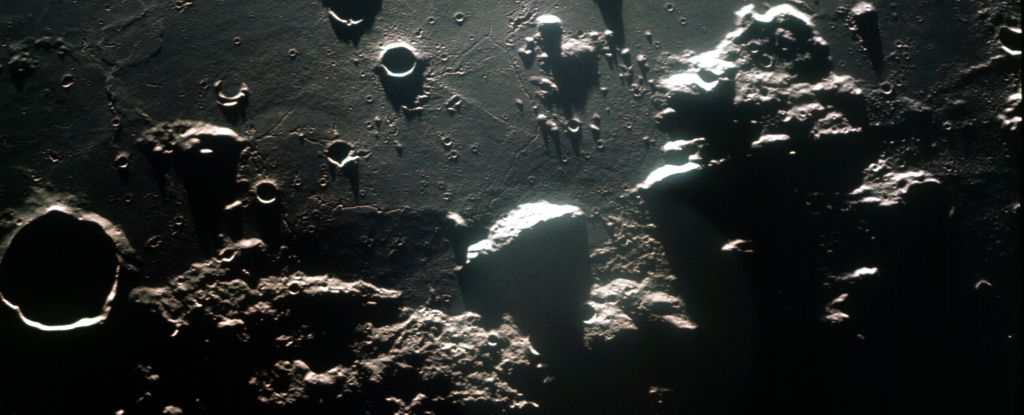 Scientists Discover Signs of Water All Over The Moon’s Surface : ScienceAlert Moon Craters Apollo 12.jpg