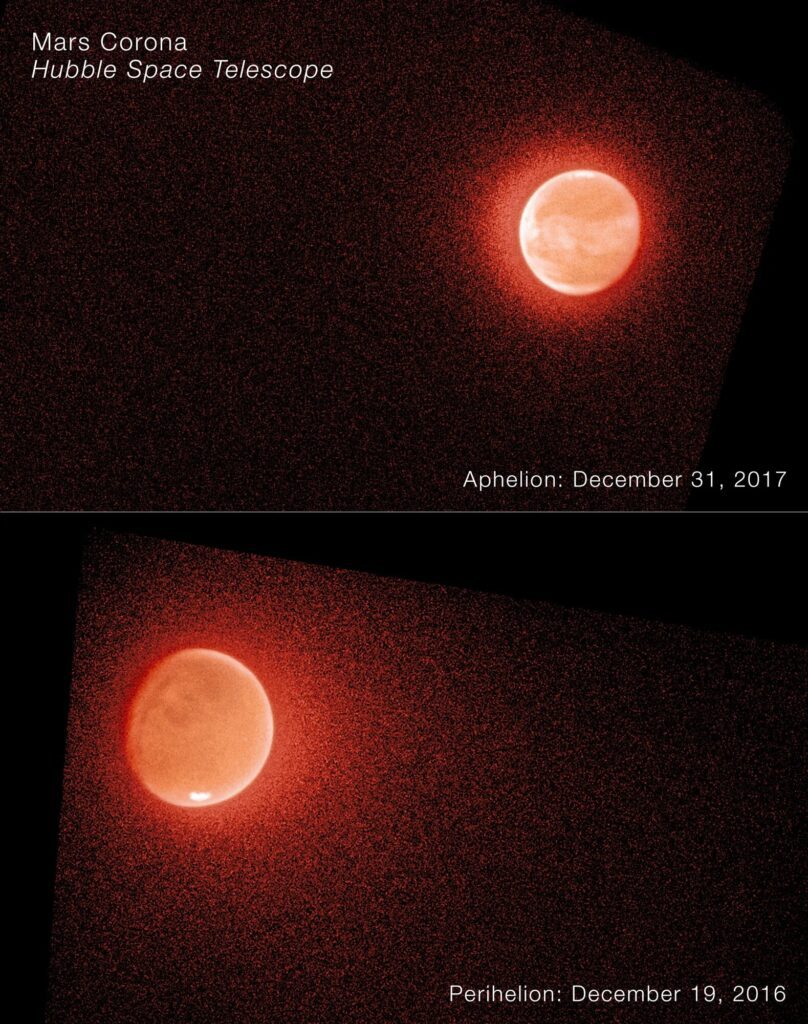 NASA’s Hubble, MAVEN help solve the mystery of Mars’s escaping water Nasas Hubble Maven Hel.jpg
