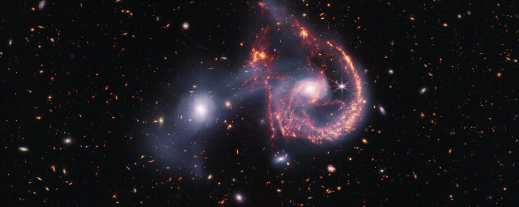 Webb Telescope provides another look into galactic collisions Webb Provides Another 1.jpg