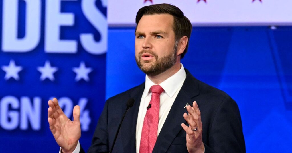 Vance appears to call climate change ‘weird science’ 241001 Jd Vance 01 Cs 540942 6gdg1e.jpg