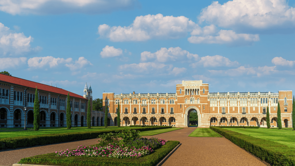 Frontiers institutional partnerships update – summer 2024 Horizontal Classic Building At Rice University Houston Texas.png