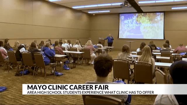 Mayo Clinic holds 20th annual high school career fair – ABC 6 News Mayo Clinic Career Fair.png