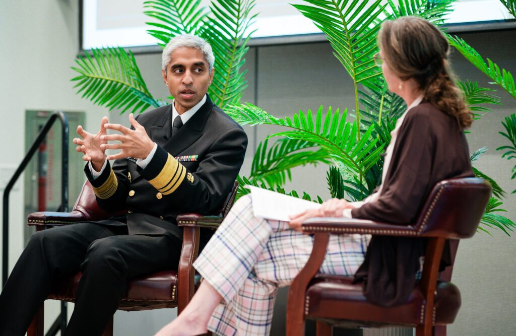 Mental health, AI and inclusive health care among topics at Big Ideas conference | News Center Murthy And Lembke.jpg