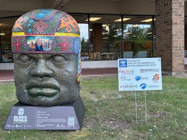 Art, Culture and Influence; Naperville woman among Will County’s Take It Outside winners – Chicago Tribune Nvs L Olmec Trails 0626 03.jpg