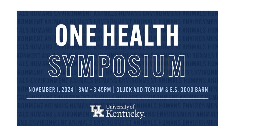 UK Martin-Gatton CAFE hosting ‘One Health’ Symposium on Nov. 1 One20health20email20header202812920copy.jpg