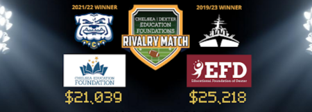 Education Foundations Rivalry Match Raised $46,257! Rivalry Match Final Header 1.png