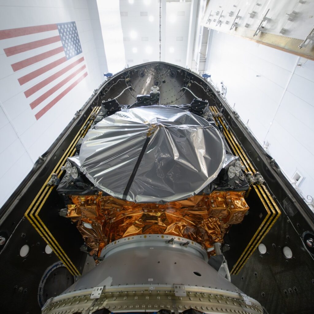FAA clears Falcon 9 launch of Hera mission Hera Encapsulation.jpg