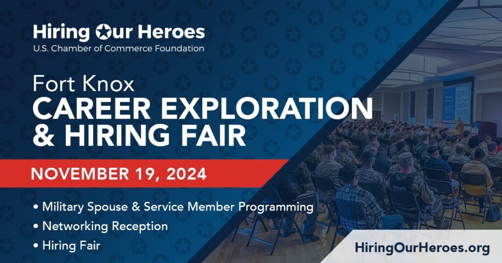 Hiring Our Heroes to host career exploration and hiring fair, Nov. 19 | Article Max1200.jpg