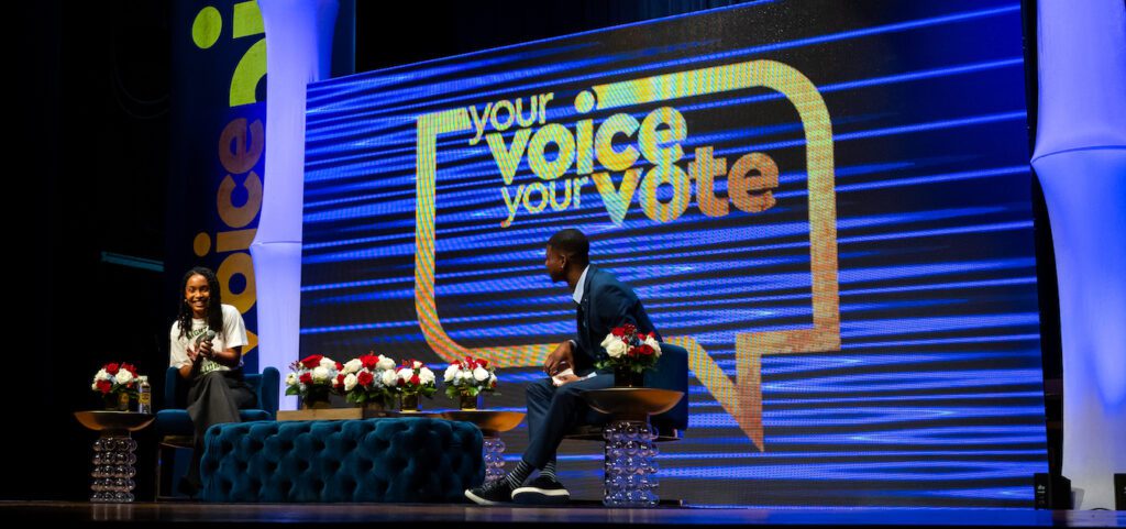 Yara Shahidi Talks Civic Engagement and Education at Chancellor’s Speaker Series Ncat Yara Shahidi Oct 2024 59.jpg