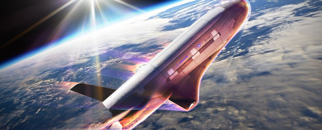 Mysterious Space Plane X-37B to Try ‘First of a Kind’ Maneuvers in Orbit : ScienceAlert X37b Orbiting Vehicle Aerobraking.jpg