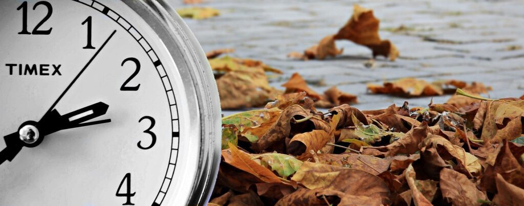 Expert weighs in on trending topics in sleep health Clock Autumn.jpg