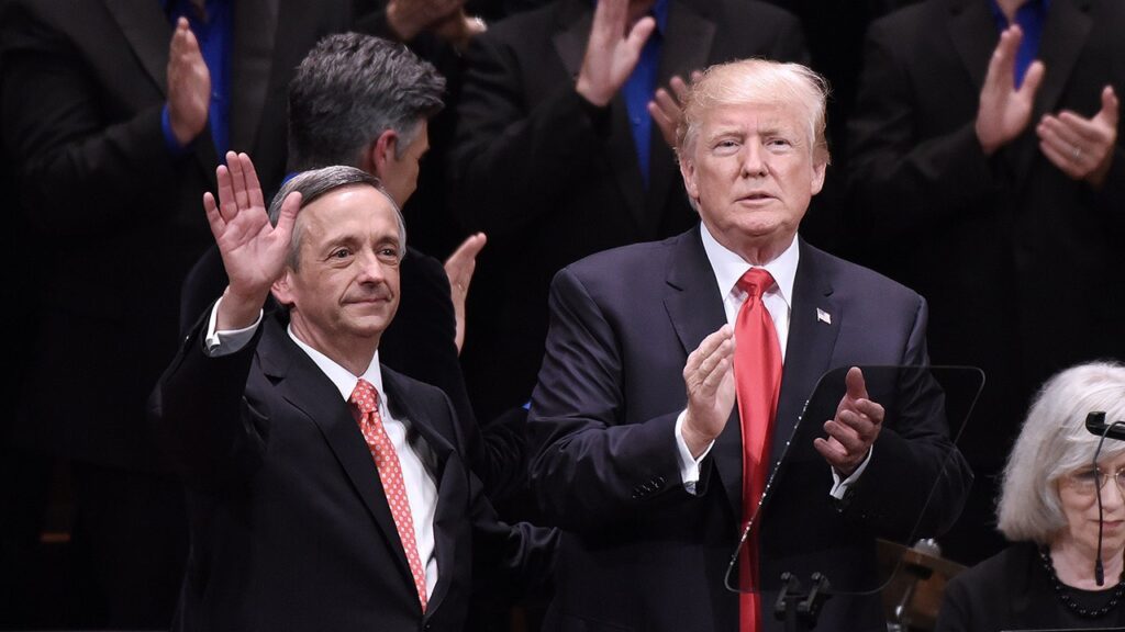 President Donald Trump And Pastor Robert Jeffress.jpg