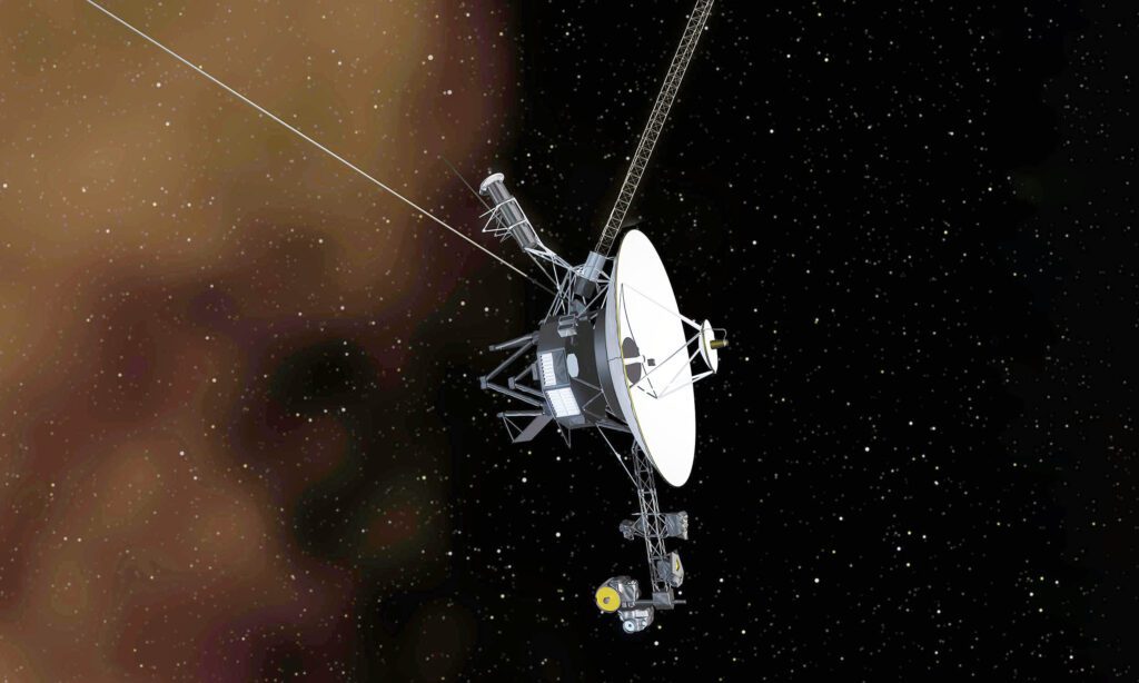 Voyager 1 shocks NASA by signaling with a radio last used in 1981 Voyager1 Spacecraft Communication Old Radio System Nasa 1m.jpg