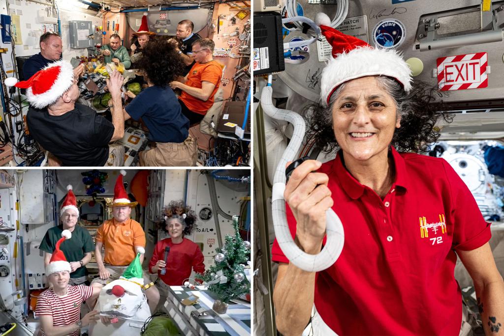 How astronauts stranded on the International Space Station got Santa hats Comp Gff5xhkxmaafdgw.jpg
