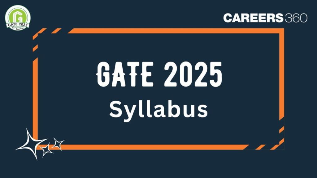 GATE Syllabus 2025 (Out) – CSE, ECE, EEE, ME, CE & Other Papers Syllabus Gate 2025 Syllabus.jpg