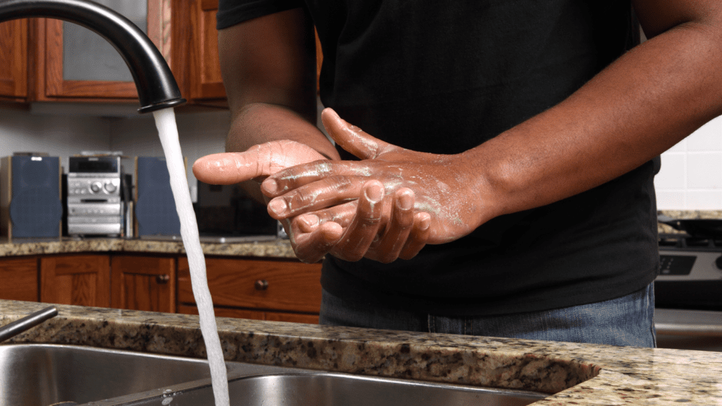 Skip the Antibacterial Soap; Use Plain Soap and Water Hand Washing With Soap And Water 1600x900.png