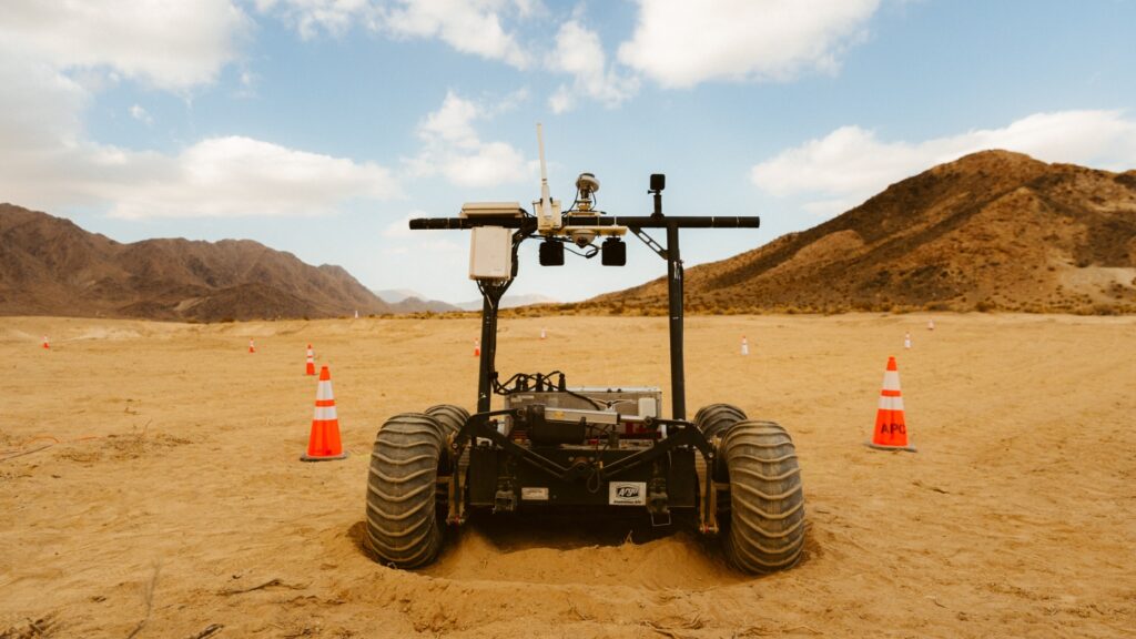 The Mojave Desert is home to a new kind of festival: testing robots : NPR Urlhttp3a2f2fnpr Brightspot.s3.amazonaws.com2fc12fc52f5e6adedb41a48bc7ea08b83564082frap 202.jpeg