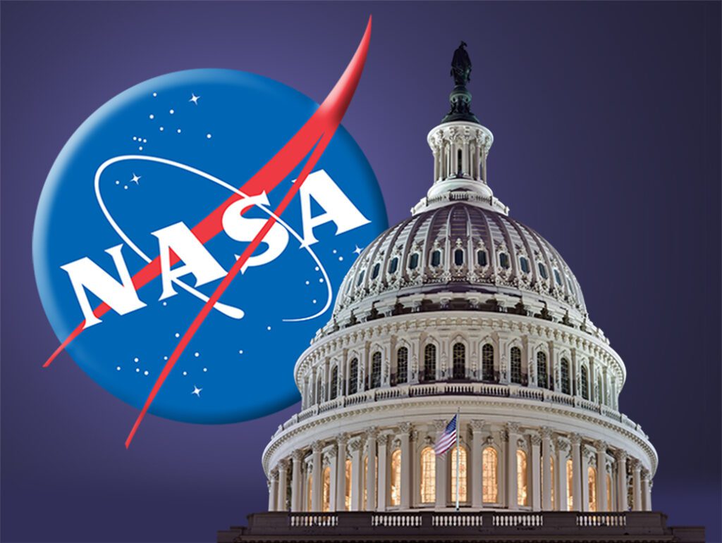 Senate NASA bill focuses on commercial space stations, science mission overruns Us Capitol Nasa 1040.jpg