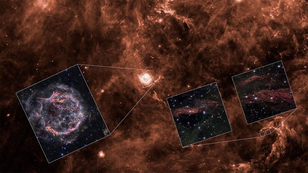 Powerful Webb Telescope captures photos of one of the earliest supernova ever seen Supernova.jpg