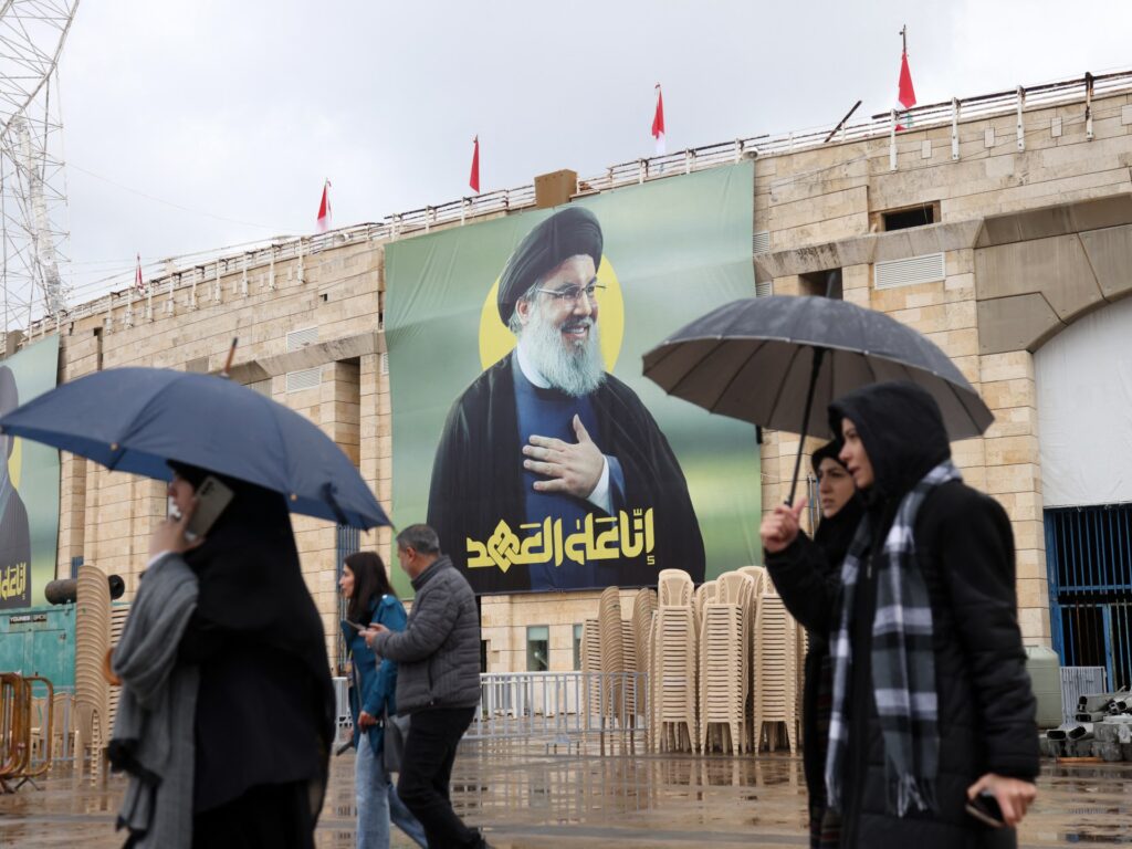 Thousands to attend funeral for slain Hezbollah leader Hassan Nasrallah | Hezbollah News Afp 20250222 36ye2dm V1 Highres Lebanonnasrallahfuneral 1740287784.jpg
