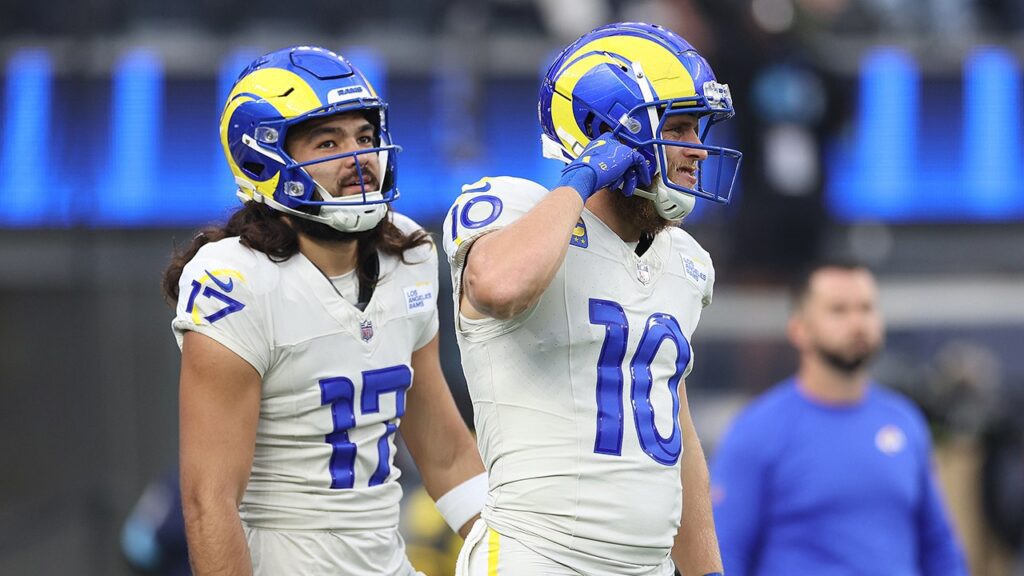 Puka Nacua ‘hoping for the best’ after Cooper Kupp said Rams will try to trade him Kupp Puka.jpg