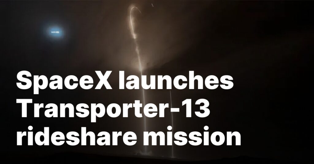 SpaceX launches Transporter-13 rideshare mission 1742114289 sourcesigeneratequeryt3deyjpbwcioijodhrwczpcl1wvc3bhy2vuzxdzlmnvbvwvd3aty29udgvudfwvdxbsb2fkc1w.jpeg