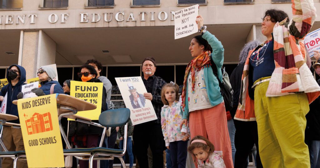 Trump set to sign executive order shuttering the Education Department 250320 department of education mb 1035 013c92.jpg