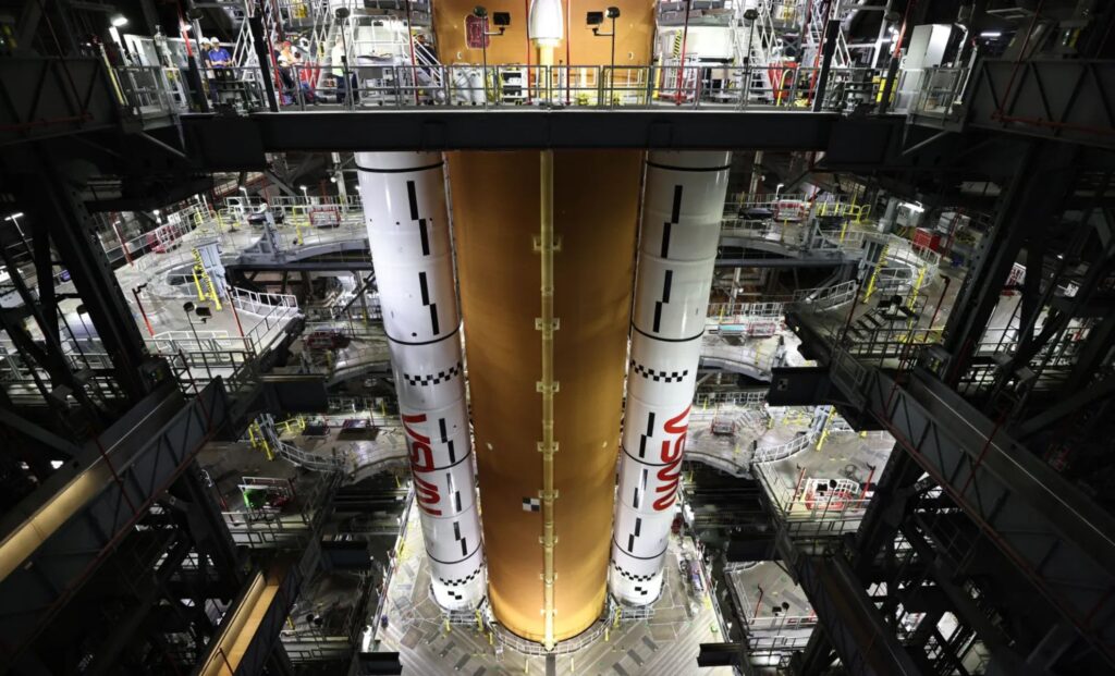 NASA’s Artemis II Core Stage Integration Complete at Kennedy Nasa moves one step closer to moon with artemis ii core stage integration.jpg