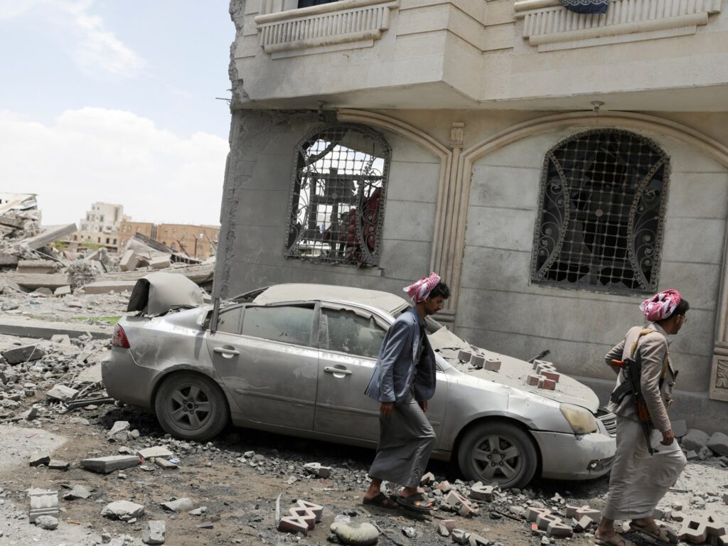 At least 8 killed in latest US air attacks on Yemen’s capital, Saana | News 2025 04 27t103552z 287530263 rc2a6eayf0by rtrmadp 3 usa yemen strikes 1745811526.jpg