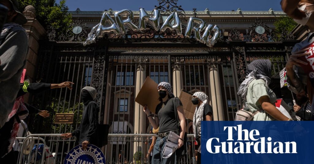 US federal agency texts Barnard College employees to ask if they’re Jewish | US universities 8192.jpg