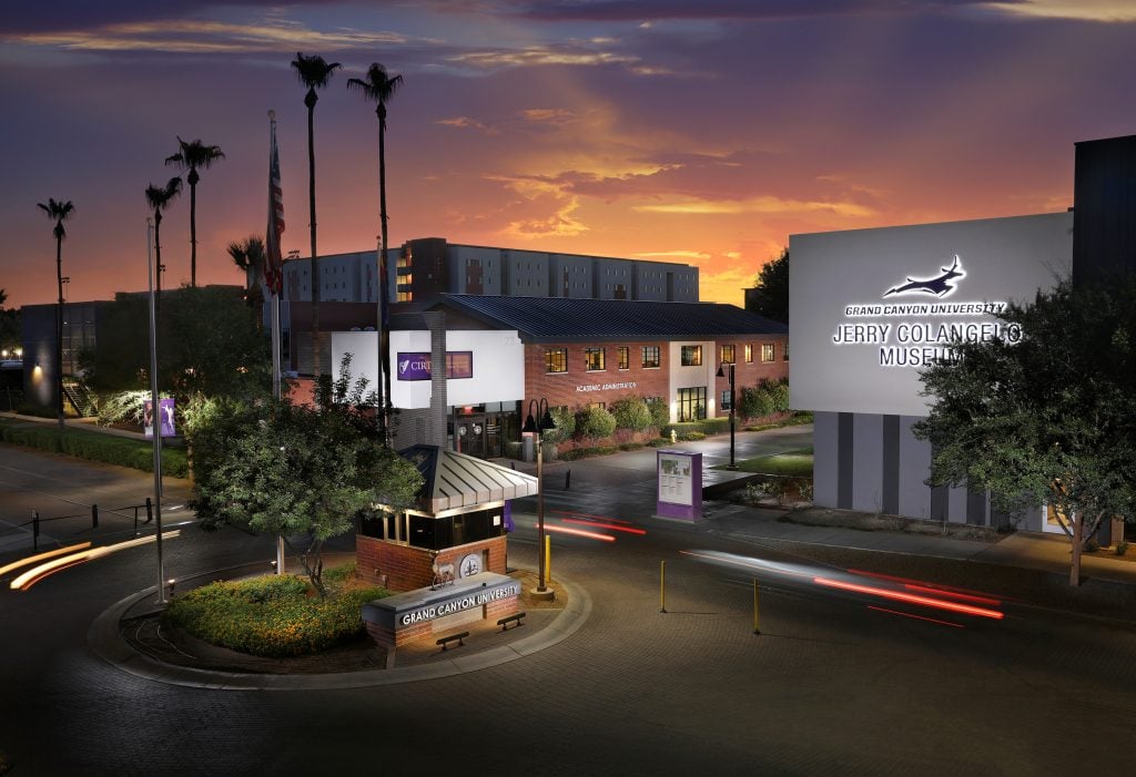 U.S. Department of Education rescinds record fine, with prejudice, against GCU Front sign 2018 now 1024x701.jpg