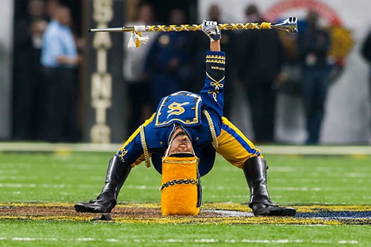 Southern students step into national spotlight with Human Jukebox documentary Southern human jukebox drum major ap.jpg