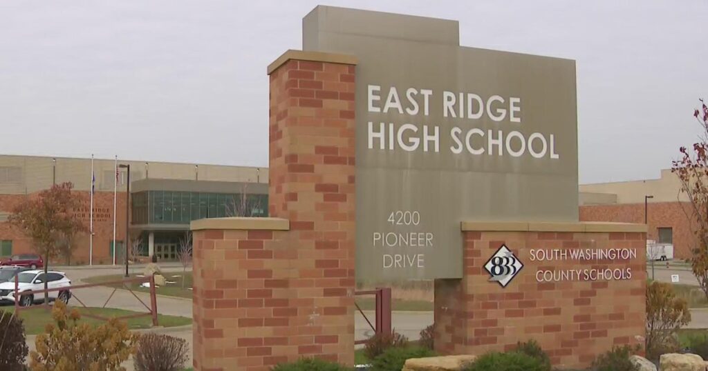 Staffer at Twin Cities high school accused of repeatedly using racial slur to students East ridge high school in woodbury minnesota.jpg