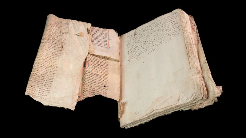 Hidden details emerge from a medieval manuscript masquerading as a book cover Manuscript.jpg