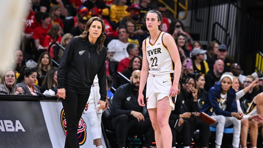 Fever coach blasts ‘egregious’ WNBA officiating after Caitlin Clark no-call Usatsi 26093818.jpg