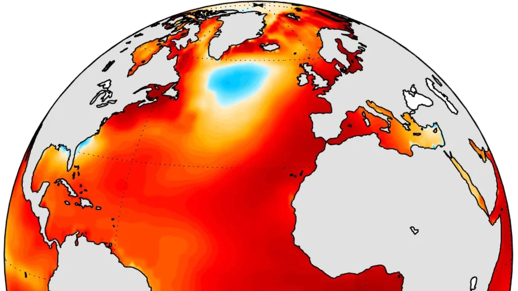 The Atlantic’s chilling secret: A century of data reveals ocean current collapse Ocean anomaly temperature map.webp.webp