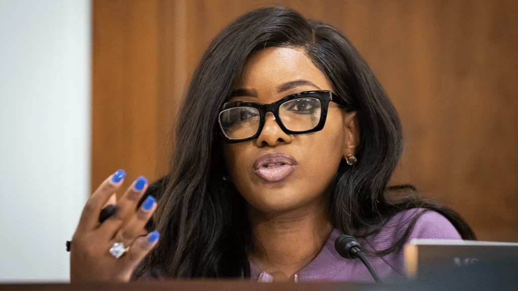 Rep. Crockett defends Biden’s mental acuity amid House investigation Crockett.png