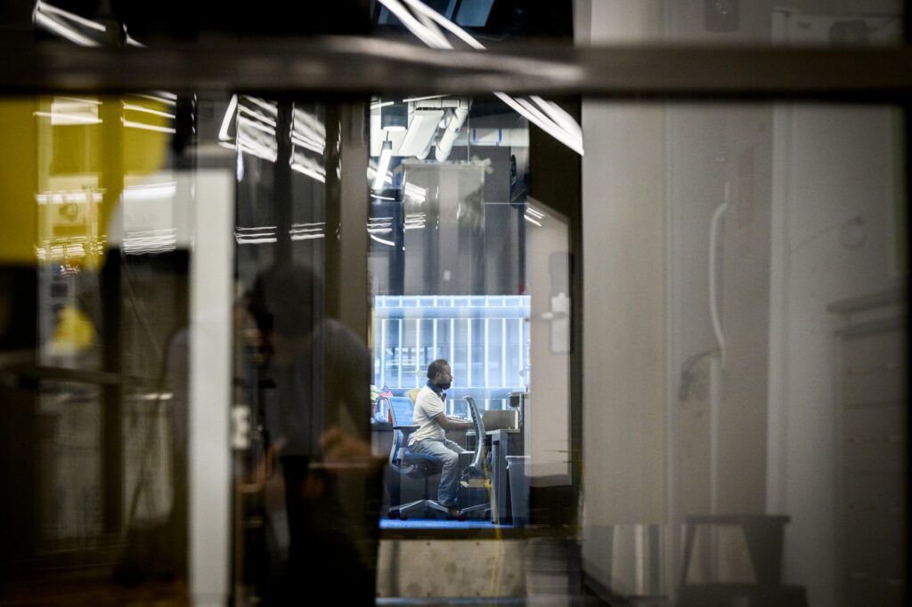 Northeastern Global NewsDown to a scienceA researcher works in a lab inside the EXP research complex on Northeastern's Boston campus..3 days ago 070925 mm campus feature 006.jpg